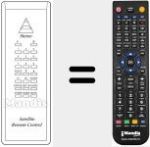 Ersatzfernbedienung für REMCON694