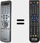 Replacement remote control for BN5900378C