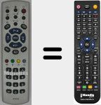 Replacement remote control for RC2183