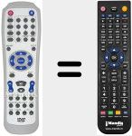 Replacement remote control for REMCON360