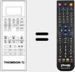 Replacement remote control for REMCON842