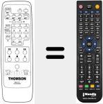 Replacement remote control for REMCON1385