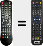 Replacement remote control for XMURMC0003