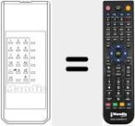 Ersatzfernbedienung für REMCON1159