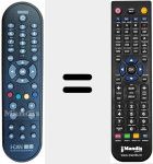 Ersatzfernbedienung für 3139 238 17801