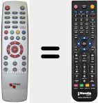 Ersatzfernbedienung f&uuml;r REMCON019