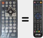 Replacement remote control for CAT140