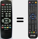 Ersatzfernbedienung f&uuml;r IQG1