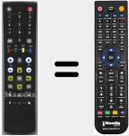 Replacement remote control for RC662