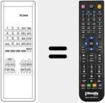 Ersatzfernbedienung f&uuml;r RC0405 D2MACDEC