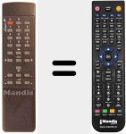 Ersatzfernbedienung f&uuml;r REMCON005