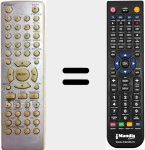 Replacement remote control for Vision-SLX