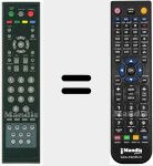 Replacement remote control for C1573F