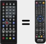 Replacement remote control for RC48