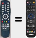 Ersatzfernbedienung f&uuml;r LRCS01U