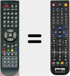 Ersatzfernbedienung f&uuml;r RC52EVO