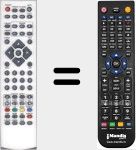 Ersatzfernbedienung f&uuml;r XMURMC0039