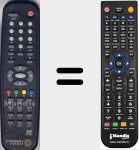 Replacement remote control for 11141