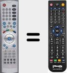 Ersatzfernbedienung f&uuml;r AF9300PVR