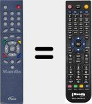 Replacement remote control for D-Master 1100S