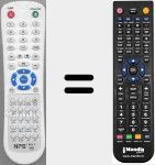 Ersatzfernbedienung f&uuml;r NPG006