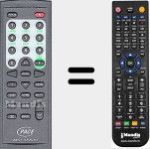 Replacement remote control for Pace003