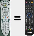 Ersatzfernbedienung für ScientificAtlanta001