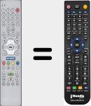 Ersatzfernbedienung für ScientificAtlanta002