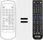 Replacement remote control for RC311