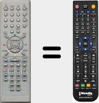 Replacement remote control for 076R0HM020