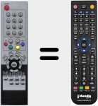 Ersatzfernbedienung f&uuml;r RCL05