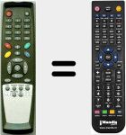 Ersatzfernbedienung f&uuml;r RC4000