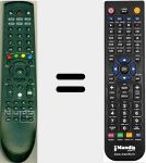 Ersatzfernbedienung f&uuml;r RCDHR820XU