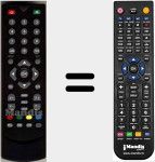 Ersatzfernbedienung f&uuml;r RCSTB1AW09