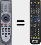 Ersatzfernbedienung für ODE850 (21080037)