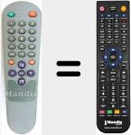 Ersatzfernbedienung f&uuml;r J1433VERS2