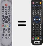 Replacement remote control for F2LIGHTVERS2