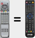 Ersatzfernbedienung f&uuml;r RCU42R