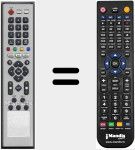 Replacement remote control for RC39HI