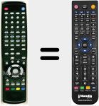 Ersatzfernbedienung f&uuml;r S8000CIPVR