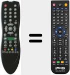 Ersatzfernbedienung f&uuml;r RCTX10