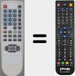 Ersatzfernbedienung f&uuml;r RC38KE