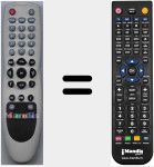 Ersatzfernbedienung für 50006486