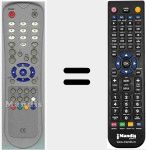 Ersatzfernbedienung f&uuml;r RC2000