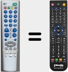 Ersatzfernbedienung für RC403