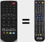 Ersatzfernbedienung f&uuml;r LV6T4SD