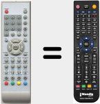 Ersatzfernbedienung für LCD1907