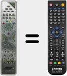 Replacement remote control for RCS615SLM1 (21475220)