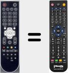 Ersatzfernbedienung f&uuml;r RCRE212701SPVR