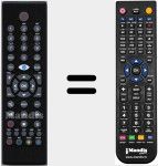 Replacement remote control for DXH300
